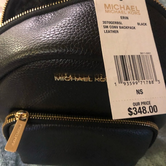 Micheal kors backpack purse
